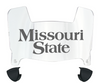 Missouri State Bears Mini Football Helmet Visor Shield w/ Clips - PICK VISOR & LOGO COLOR
