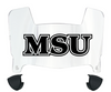 Missouri State Bears Mini Football Helmet Visor Shield w/ Clips - PICK VISOR & LOGO COLOR