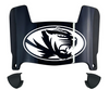 Missouri Tigers Mini Football Helmet Visor Shield w/ Clips - PICK VISOR & LOGO COLOR