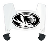 Missouri Tigers Mini Football Helmet Visor Shield w/ Clips - PICK VISOR & LOGO COLOR