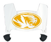 Missouri Tigers Mini Football Helmet Visor Shield w/ Clips - PICK VISOR & LOGO COLOR