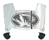 Missouri Tigers Mini Football Helmet Visor Shield w/ Clips - PICK VISOR & LOGO COLOR