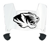 Missouri Tigers Mini Football Helmet Visor Shield w/ Clips - PICK VISOR & LOGO COLOR
