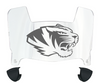 Missouri Tigers Mini Football Helmet Visor Shield w/ Clips - PICK VISOR & LOGO COLOR
