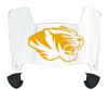 Missouri Tigers Mini Football Helmet Visor Shield w/ Clips - PICK VISOR & LOGO COLOR