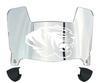 Missouri Tigers Mini Football Helmet Visor Shield w/ Clips - PICK VISOR & LOGO COLOR