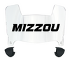 Missouri Tigers Mini Football Helmet Visor Shield w/ Clips - PICK VISOR & LOGO COLOR