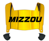 Missouri Tigers Mini Football Helmet Visor Shield w/ Clips - PICK VISOR & LOGO COLOR