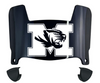 Missouri Tigers Mini Football Helmet Visor Shield w/ Clips - PICK VISOR & LOGO COLOR