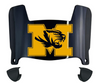 Missouri Tigers Mini Football Helmet Visor Shield w/ Clips - PICK VISOR & LOGO COLOR