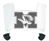 Missouri Tigers Mini Football Helmet Visor Shield w/ Clips - PICK VISOR & LOGO COLOR