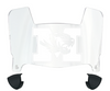 Missouri Tigers Mini Football Helmet Visor Shield w/ Clips - PICK VISOR & LOGO COLOR