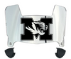 Missouri Tigers Mini Football Helmet Visor Shield w/ Clips - PICK VISOR & LOGO COLOR