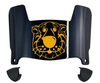 Missouri Tigers Mini Football Helmet Visor Shield w/ Clips - PICK VISOR & LOGO COLOR