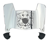 Missouri Tigers Mini Football Helmet Visor Shield w/ Clips - PICK VISOR & LOGO COLOR