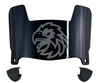 Monmouth Hawks Mini Football Helmet Visor Shield w/ Clips - PICK VISOR & LOGO COLOR