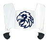 Monmouth Hawks Mini Football Helmet Visor Shield w/ Clips - PICK VISOR & LOGO COLOR