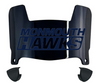 Monmouth Hawks Mini Football Helmet Visor Shield w/ Clips - PICK VISOR & LOGO COLOR