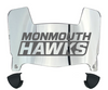 Monmouth Hawks Mini Football Helmet Visor Shield w/ Clips - PICK VISOR & LOGO COLOR