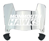 Monmouth Hawks Mini Football Helmet Visor Shield w/ Clips - PICK VISOR & LOGO COLOR
