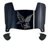 Monmouth Hawks Mini Football Helmet Visor Shield w/ Clips - PICK VISOR & LOGO COLOR