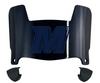 Monmouth Hawks Mini Football Helmet Visor Shield w/ Clips - PICK VISOR & LOGO COLOR