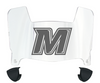 Monmouth Hawks Mini Football Helmet Visor Shield w/ Clips - PICK VISOR & LOGO COLOR