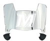 Monmouth Hawks Mini Football Helmet Visor Shield w/ Clips - PICK VISOR & LOGO COLOR