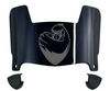 Monmouth Hawks Mini Football Helmet Visor Shield w/ Clips - PICK VISOR & LOGO COLOR
