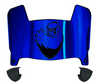 Monmouth Hawks Mini Football Helmet Visor Shield w/ Clips - PICK VISOR & LOGO COLOR