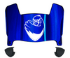 Monmouth Hawks Mini Football Helmet Visor Shield w/ Clips - PICK VISOR & LOGO COLOR