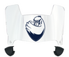 Monmouth Hawks Mini Football Helmet Visor Shield w/ Clips - PICK VISOR & LOGO COLOR