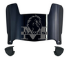 Monmouth Hawks Mini Football Helmet Visor Shield w/ Clips - PICK VISOR & LOGO COLOR
