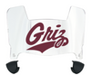 Montana Grizzlies Mini Football Helmet Visor Shield w/ Clips - PICK VISOR & LOGO COLOR