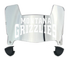 Montana Grizzlies Mini Football Helmet Visor Shield w/ Clips - PICK VISOR & LOGO COLOR