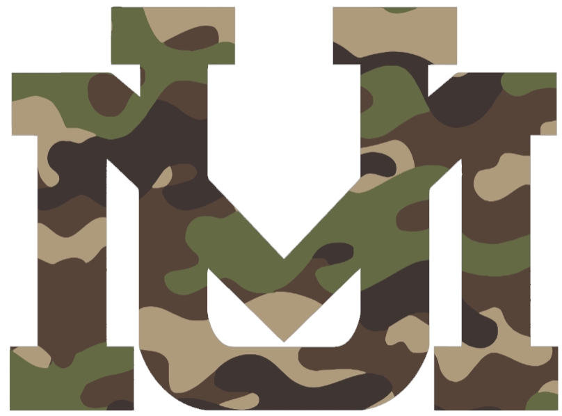 Montana Grizzlies Woodland Camo Camouflage UM Logo Premium DieCut Vinyl Decal PICK SIZE