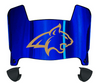 Montana State Bobcats Mini Football Helmet Visor Shield w/ Clips - PICK VISOR & LOGO COLOR
