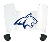 Montana State Bobcats Mini Football Helmet Visor Shield w/ Clips - PICK VISOR & LOGO COLOR