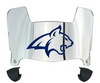 Montana State Bobcats Mini Football Helmet Visor Shield w/ Clips - PICK VISOR & LOGO COLOR