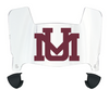 Montana Grizzlies Mini Football Helmet Visor Shield w/ Clips - PICK VISOR & LOGO COLOR