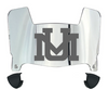 Montana Grizzlies Mini Football Helmet Visor Shield w/ Clips - PICK VISOR & LOGO COLOR