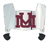 Montana Grizzlies Mini Football Helmet Visor Shield w/ Clips - PICK VISOR & LOGO COLOR