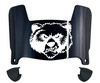 Montana Grizzlies Mini Football Helmet Visor Shield w/ Clips - PICK VISOR & LOGO COLOR