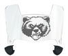 Montana Grizzlies Mini Football Helmet Visor Shield w/ Clips - PICK VISOR & LOGO COLOR