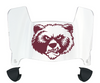 Montana Grizzlies Mini Football Helmet Visor Shield w/ Clips - PICK VISOR & LOGO COLOR