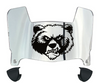 Montana Grizzlies Mini Football Helmet Visor Shield w/ Clips - PICK VISOR & LOGO COLOR