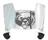 Montana Grizzlies Mini Football Helmet Visor Shield w/ Clips - PICK VISOR & LOGO COLOR