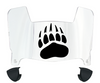 Montana Grizzlies Mini Football Helmet Visor Shield w/ Clips - PICK VISOR & LOGO COLOR