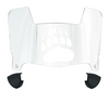 Montana Grizzlies Mini Football Helmet Visor Shield w/ Clips - PICK VISOR & LOGO COLOR