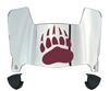 Montana Grizzlies Mini Football Helmet Visor Shield w/ Clips - PICK VISOR & LOGO COLOR